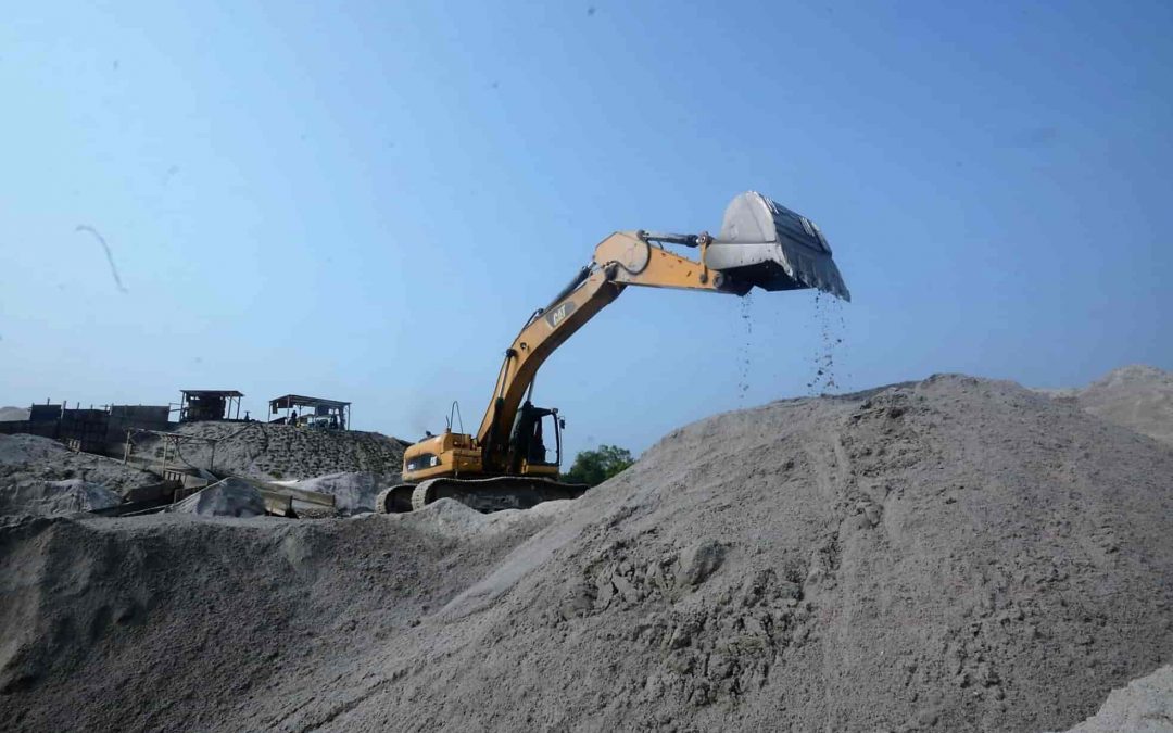 Coarse Sand Washing Process In TNG Sdn. Bhd. Mining Plant