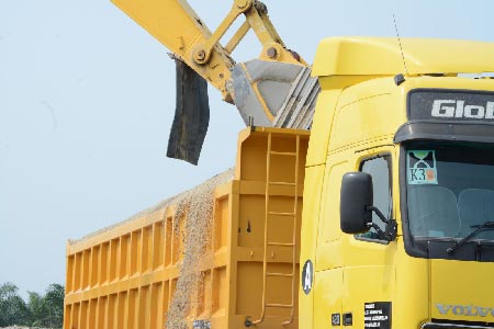 sand loading truck klang valley selangor tng sdn bhd